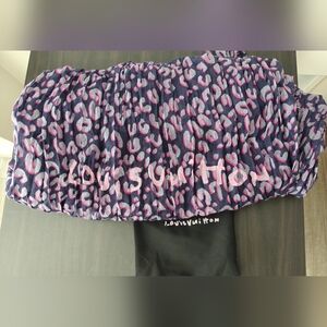 Louis Vuitton Purple & Pink Scarf Shawl
